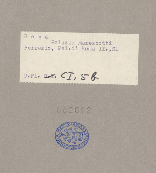 Rückseite von bh062092_recto