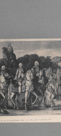 Rückseite von Bibliotheca Hertziana [http://creativecommons.org/publicdomain/mark/1.0/] Inauguration de la Place Louis XV. - , bh063293. Foto.