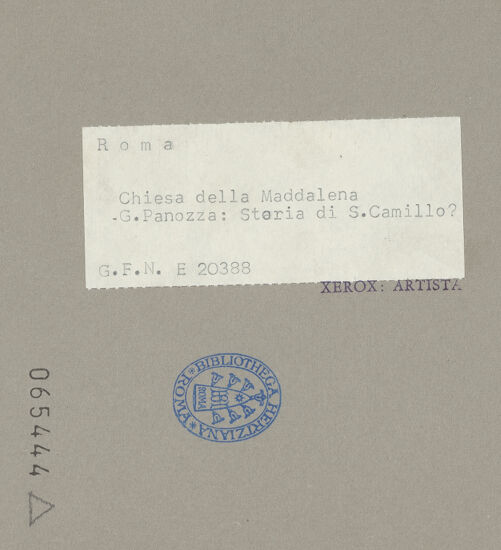 Rückseite von bh065444_recto