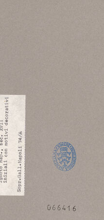 Rückseite von bh066416_recto