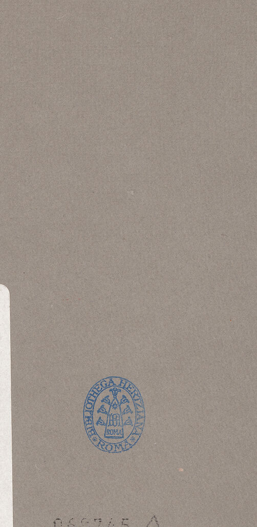 Rückseite von Bibliotheca Hertziana [https://www.deutsche-digitale-bibliothek.de/content/lizenzen/rv-ez/] Sant'Angelo in FormisNordfassade - Ansicht der Nordseite, bh069745_recto. Foto: Sansaini, Renato.