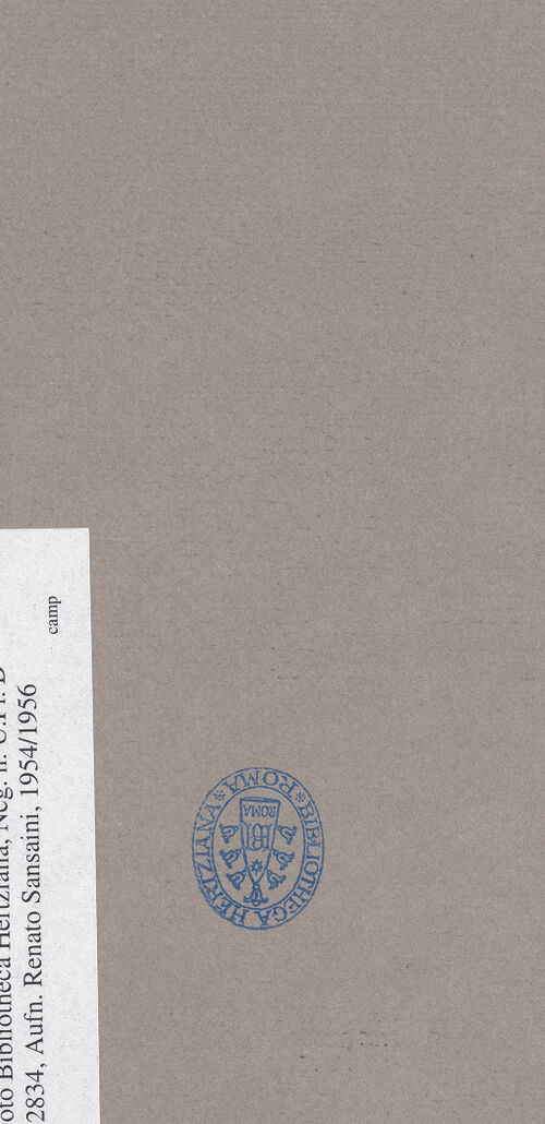 Rückseite von Bibliotheca Hertziana [https://www.deutsche-digitale-bibliothek.de/content/lizenzen/rv-fz/] Szenen aus dem Neuen Testament und ProphetenSüdwand: Szenen aus dem Leben Christi und ProphetenUnteres Register: Lehrtätigkeit Christi und Beginn der PassionBerufung des Zachäus - Gesamtansicht, bh069910_recto. Foto: Sansaini, Renato.