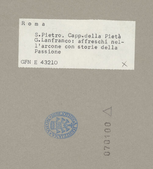 Rückseite von bh070100_recto