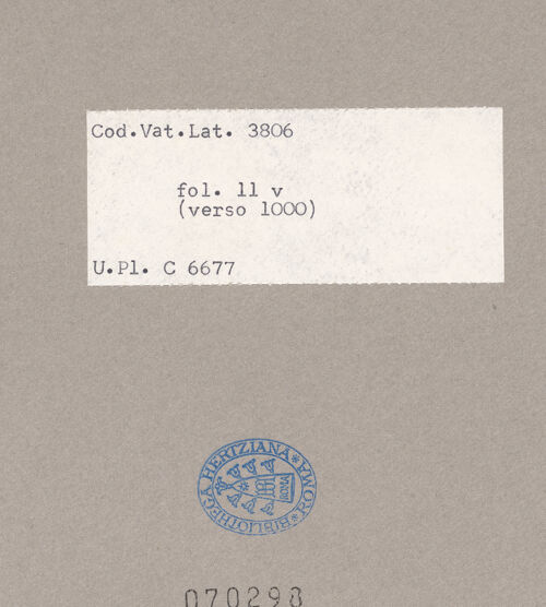 Rückseite von bh070298_recto