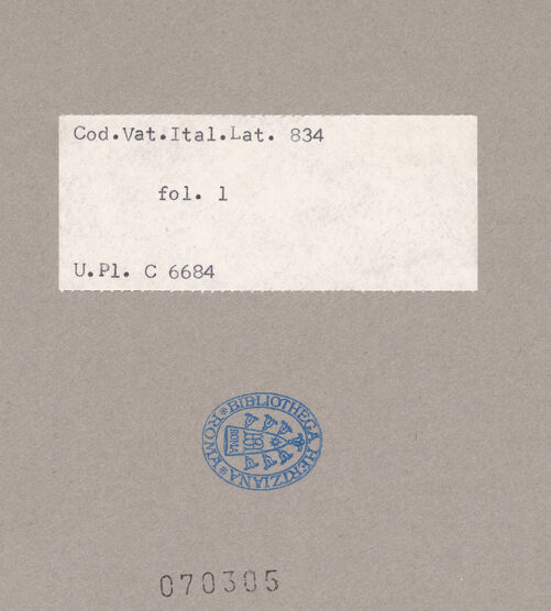 Rückseite von bh070305_recto