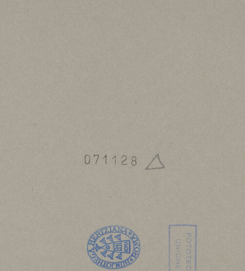 Rückseite von bh071128_recto