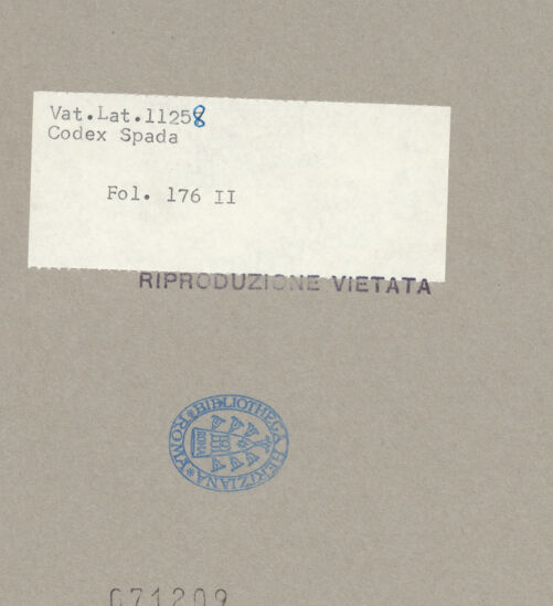 Rückseite von bh071209_recto