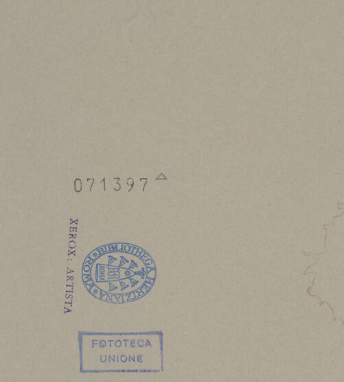 Rückseite von Alinari [https://www.deutsche-digitale-bibliothek.de/content/lizenzen/rv-ez/] Grabmal von Michele Antonio di SaluzzoBüste des Verstorbenen - , bh071397_recto. Foto.