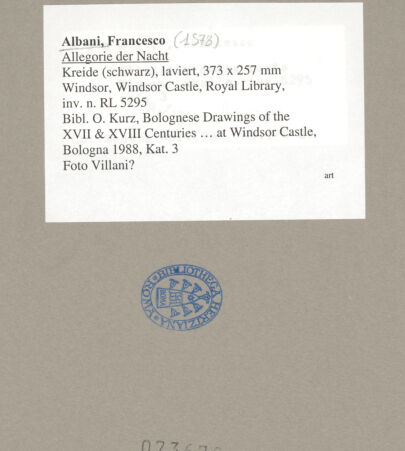 Rückseite von Villani? [https://www.deutsche-digitale-bibliothek.de/content/lizenzen/rv-ez/] Allegorie der Nacht - , bh073670_recto. Foto.