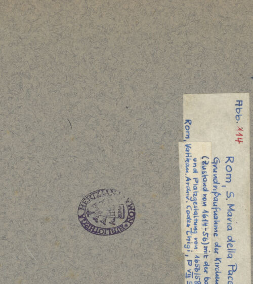 Rückseite von bh074182_recto