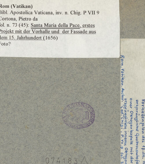 Rückseite von bh074183_recto