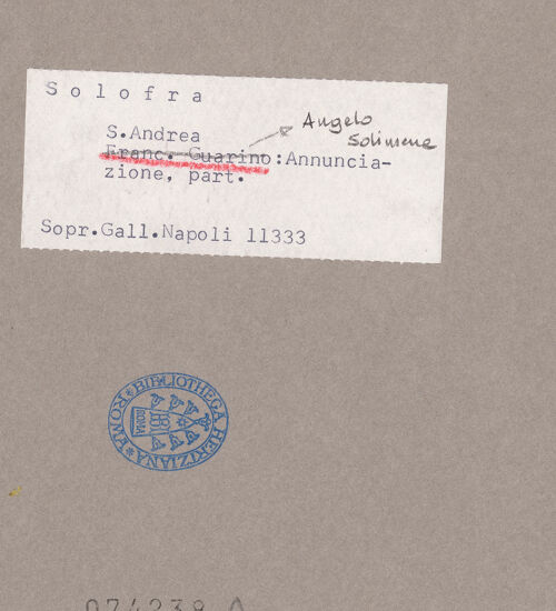 Rückseite von Sopr. BAS NA [https://www.deutsche-digitale-bibliothek.de/content/lizenzen/rv-ez/] Verkündigung - Detail: Maria, bh074238_recto. Foto.