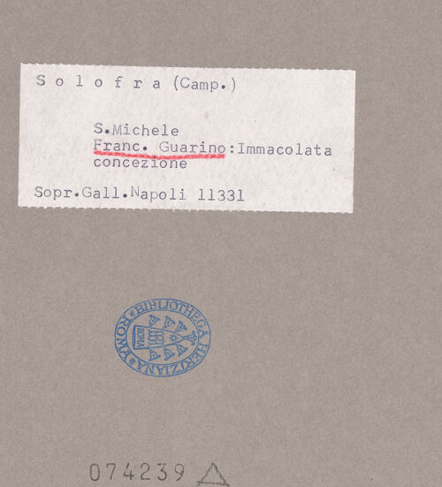 Rückseite von Sopr. BAS NA [https://www.deutsche-digitale-bibliothek.de/content/lizenzen/rv-ez/] Maria Immaculata - Gesamtansicht, bh074239_recto. Foto.