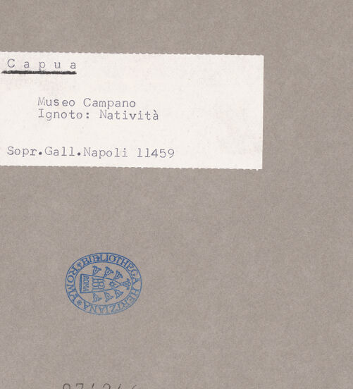 Rückseite von Sopr. BAS NA [https://www.deutsche-digitale-bibliothek.de/content/lizenzen/rv-ez/] Geburt Christi - Gesamtansicht, bh074246_recto. Foto.