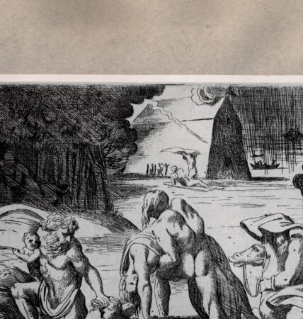 Rückseite von  [http://creativecommons.org/publicdomain/mark/1.0/] Die Sintflut - , bh074876. Foto.