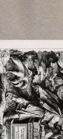 Rückseite von  [http://creativecommons.org/publicdomain/mark/1.0/] Die Opferung Isaaks - , bh075077. Foto.