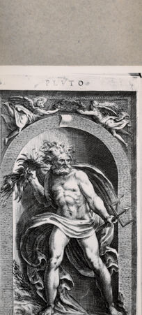 Rückseite von  [http://creativecommons.org/publicdomain/mark/1.0/] Neptun - , bh075261. Foto.