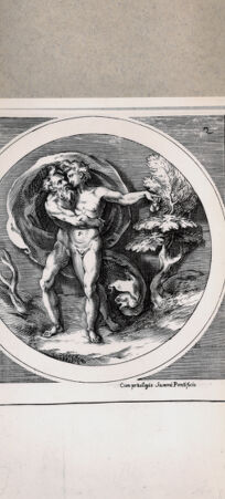 Rückseite von  [http://creativecommons.org/publicdomain/mark/1.0/] Jupiter und Ganimed - , bh075271. Foto.