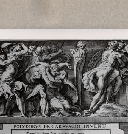 Rückseite von  [http://creativecommons.org/publicdomain/mark/1.0/] Der Raub der Sabinerinnen - , bh075312. Foto.