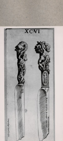 Rückseite von  [http://creativecommons.org/publicdomain/mark/1.0/] Das Messer - , bh075346. Foto.