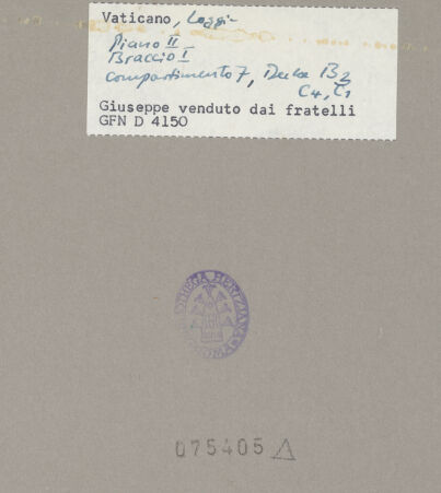 Rückseite von bh075405_recto