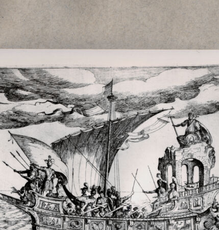 Rückseite von  [http://creativecommons.org/publicdomain/mark/1.0/] Agamemnon und Menelaos - , bh076441. Foto.