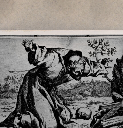 Rückseite von  [http://creativecommons.org/publicdomain/mark/1.0/] Heiliger Franziskus - , bh076556. Foto.