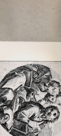 Rückseite von  [http://creativecommons.org/publicdomain/mark/1.0/] Die Evangelisten Johannes und Matthäus - , bh076564. Foto.