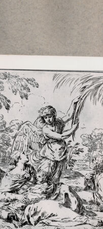 Rückseite von  [http://creativecommons.org/publicdomain/mark/1.0/] Ruhe auf der Flucht - , bh076691. Foto.