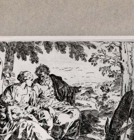 Rückseite von  [http://creativecommons.org/publicdomain/mark/1.0/] Ruhe auf der Flucht - , bh076692. Foto.