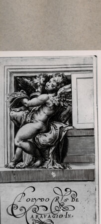 Rückseite von  [http://creativecommons.org/publicdomain/mark/1.0/] Zwei Putten - , bh076705. Foto.