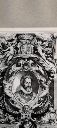 Rückseite von  [http://creativecommons.org/publicdomain/mark/1.0/] Heinrich IV. - , bh076710. Foto.