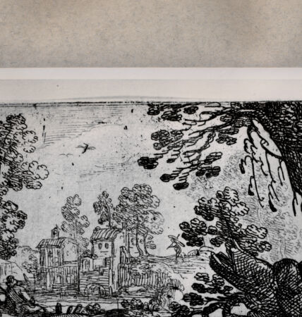 Rückseite von  [http://creativecommons.org/publicdomain/mark/1.0/] Landschaft - , bh076863. Foto.