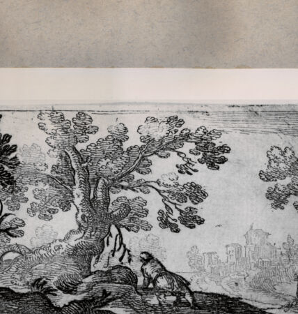 Rückseite von  [http://creativecommons.org/publicdomain/mark/1.0/] Landschaft - , bh076867. Foto.