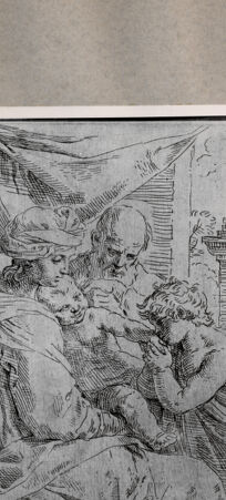 Rückseite von  [http://creativecommons.org/publicdomain/mark/1.0/] Heilige Familie - , bh076875. Foto.