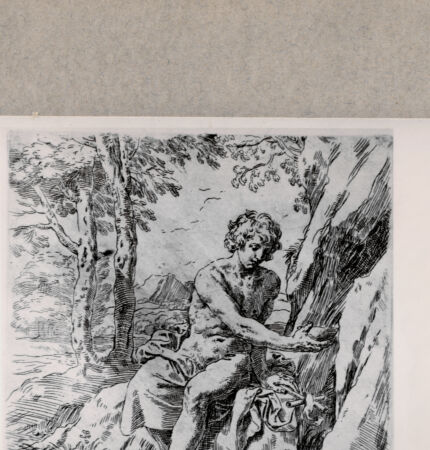 Rückseite von  [http://creativecommons.org/publicdomain/mark/1.0/] Heiliger Johannes - , bh076882. Foto.