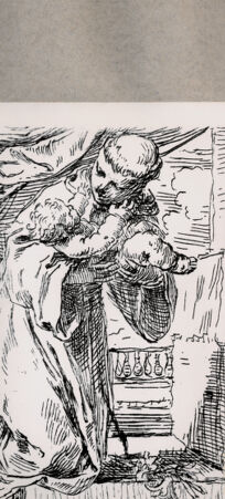 Rückseite von  [http://creativecommons.org/publicdomain/mark/1.0/] Heiliger Antonius - , bh076885. Foto.