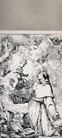 Rückseite von  [http://creativecommons.org/publicdomain/mark/1.0/] Heiliger Antonius von Padua - , bh076890. Foto.