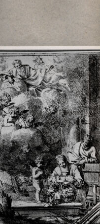 Rückseite von  [http://creativecommons.org/publicdomain/mark/1.0/] Geburt Christi - , bh076960. Foto.