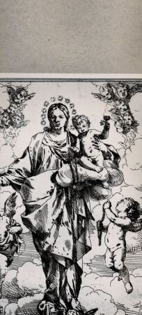 Rückseite von  [http://creativecommons.org/publicdomain/mark/1.0/] Mariä Empfängnis - , bh076962. Foto.