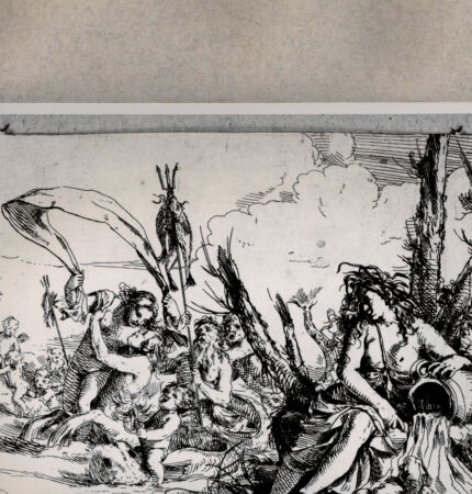 Rückseite von  [http://creativecommons.org/publicdomain/mark/1.0/] Allegorie des Wassers - , bh077012. Foto.