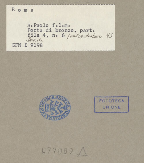 Rückseite von bh077089_recto