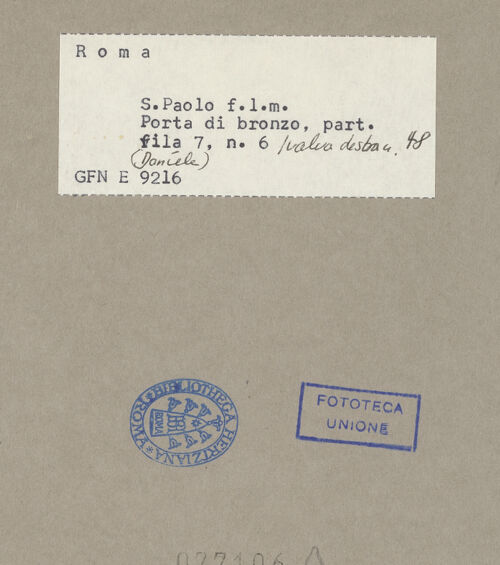 Rückseite von bh077106_recto