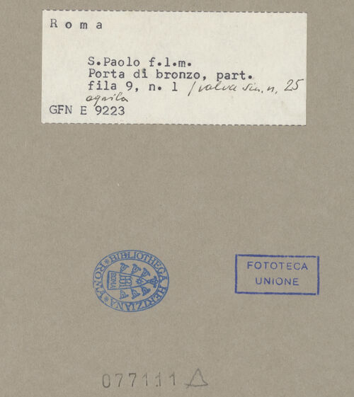 Rückseite von bh077111_recto