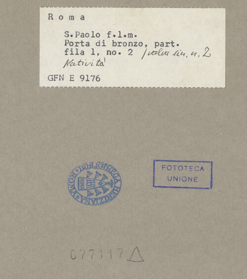 Rückseite von bh077117_recto