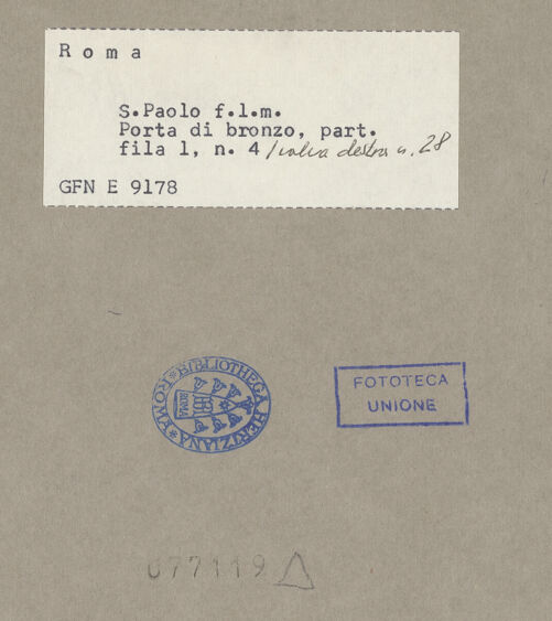 Rückseite von bh077119_recto