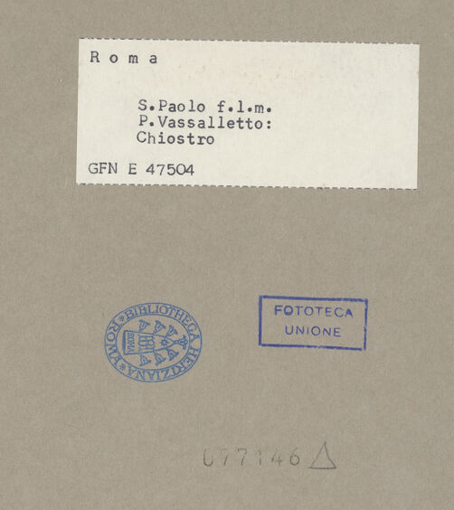 Rückseite von bh077146_recto