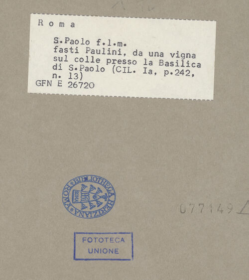 Rückseite von bh077149_recto