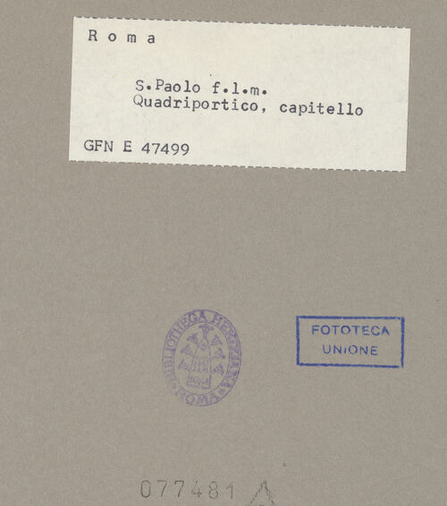 Rückseite von bh077481_recto