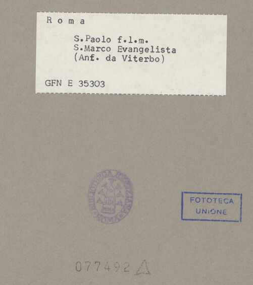 Rückseite von bh077492_recto